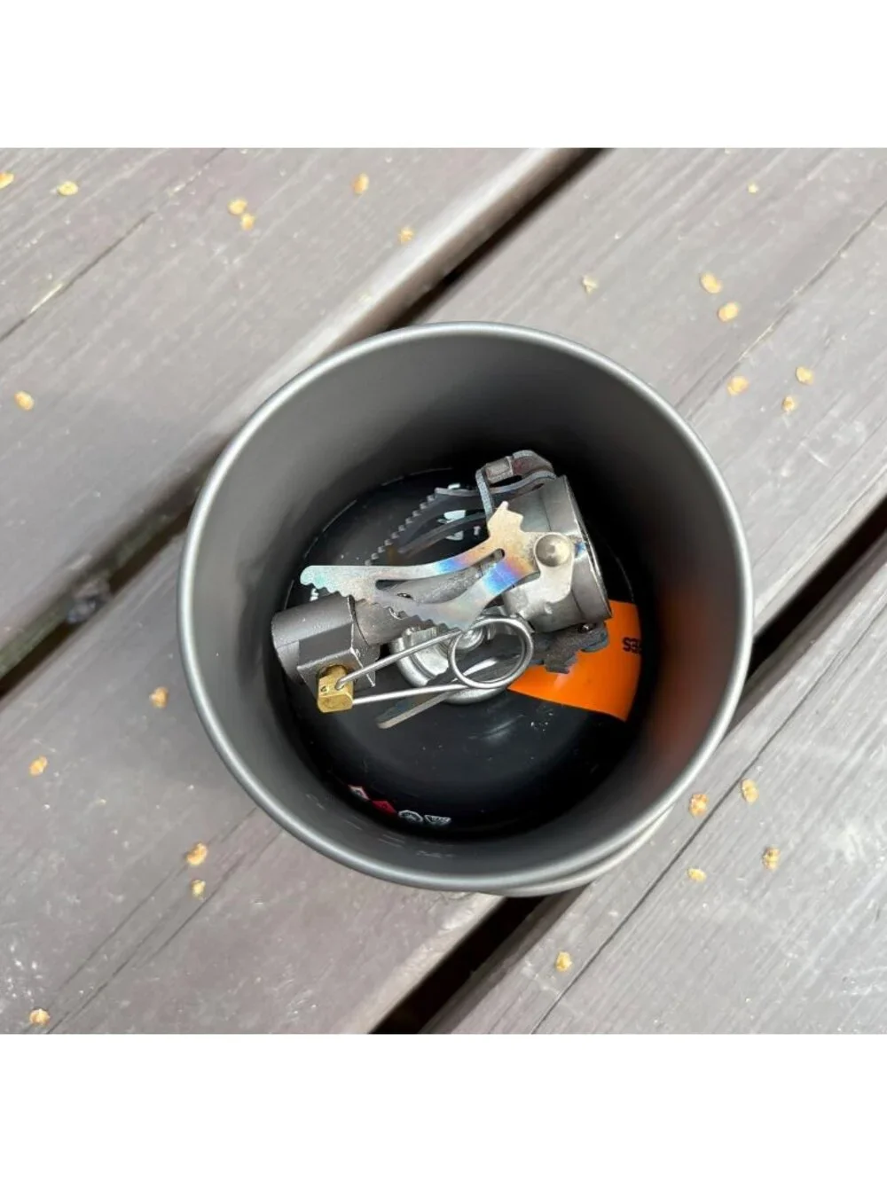 Lightweight Titanium Cooking Pot 750ml - Perfect for Camping & Outdoor